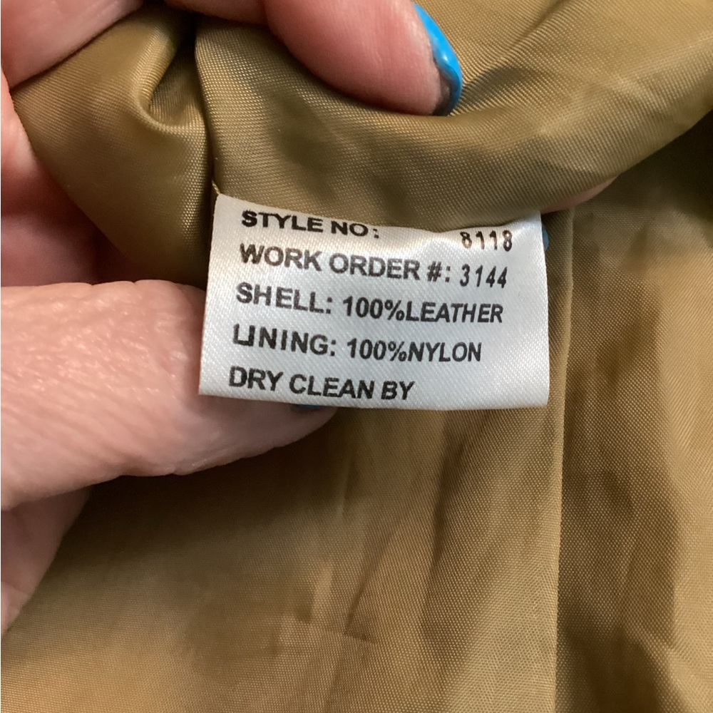 💥PRICE DROP💥 Margaret Godfrey Suede Leather Jacket - Picture 6 of 6